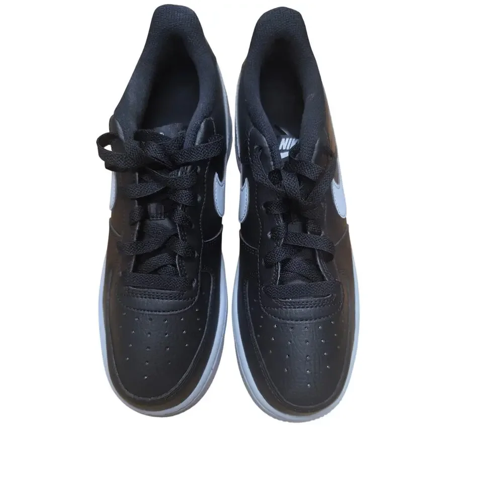 Nike Air Force 1 Low Black Wolf Gray gs Size 6Y